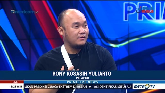 Korban Yakin Dikeroyok Anggota DPR