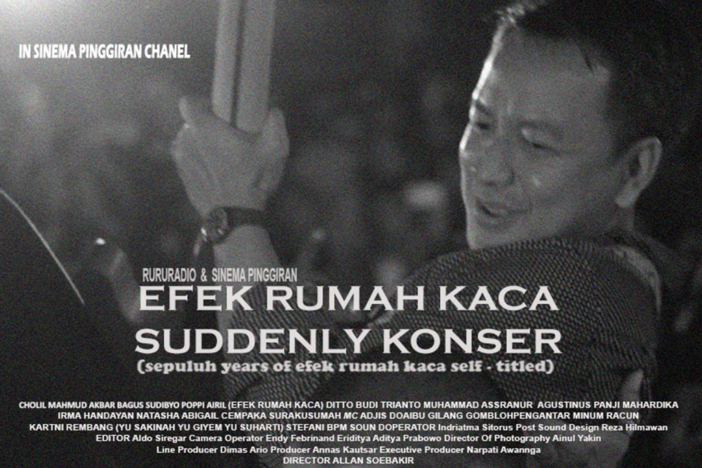 Video Dokumenter Konser Mendadak Efek Rumah Kaca Dirilis