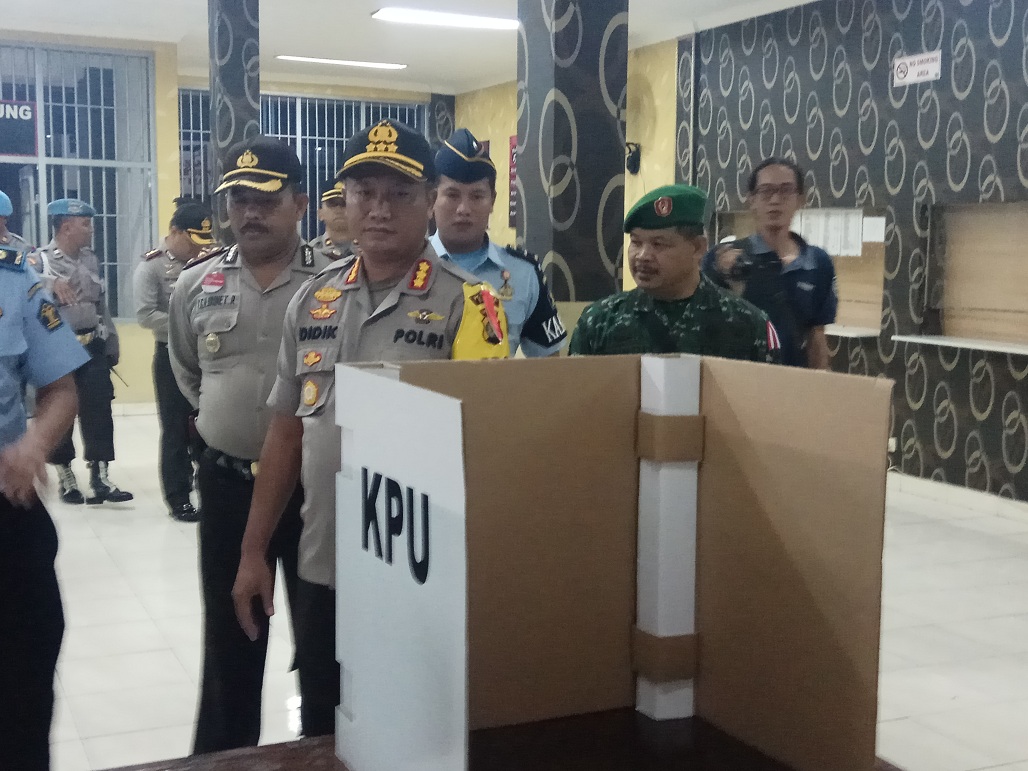496 Warga Binaan Lapas Cilodong Turut Salurkan Suara