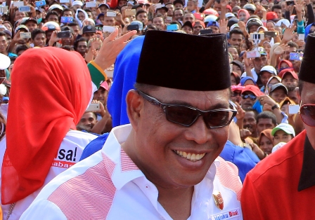 Hasil Hitung Cepat, Murad-Barnabas Menang Telak
