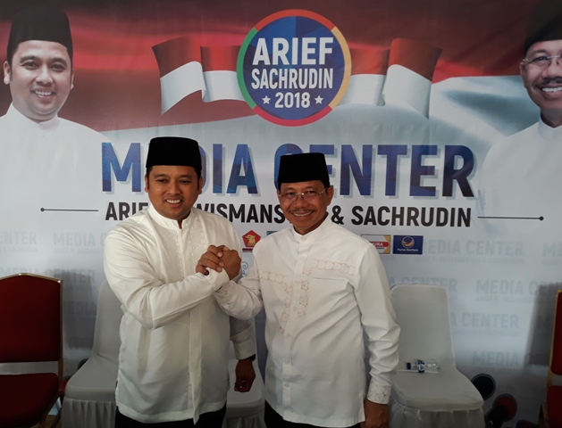 Arief-Sachrudin Menang dengan Bermodal Rp1,8 Miliar