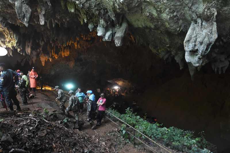 Pasukan AS Diturunkan Cari Remaja Thailand yang Hilang di Gua