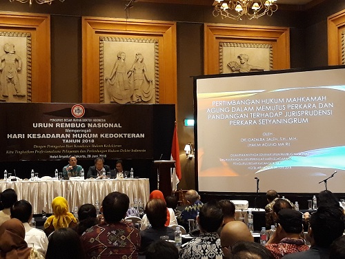 Kriminalisasi Dokter Harus Disertai Pandangan Ahli
