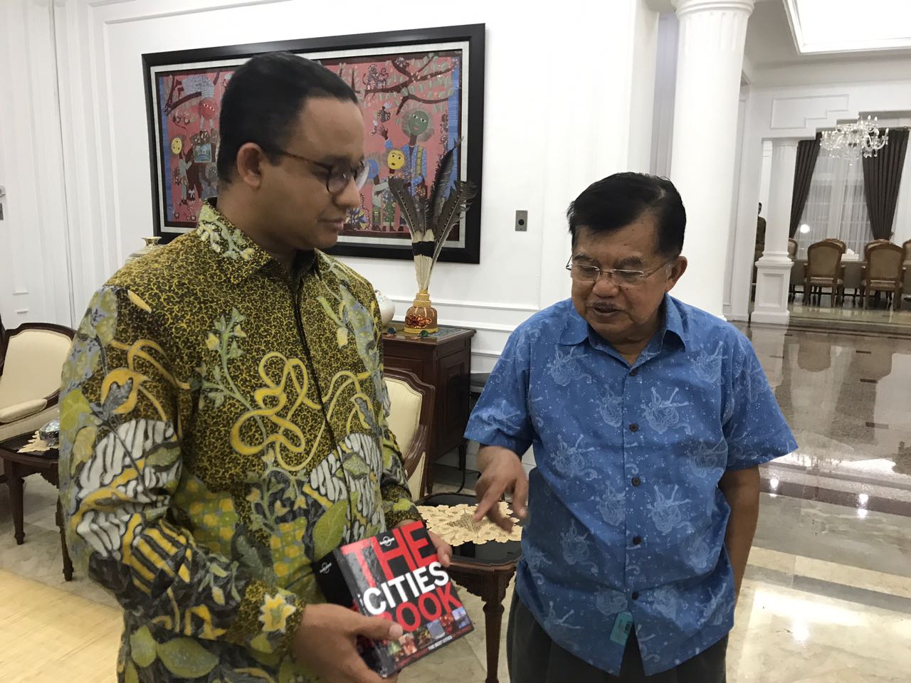 Potret Kedekatan JK dengan Anies Baswedan