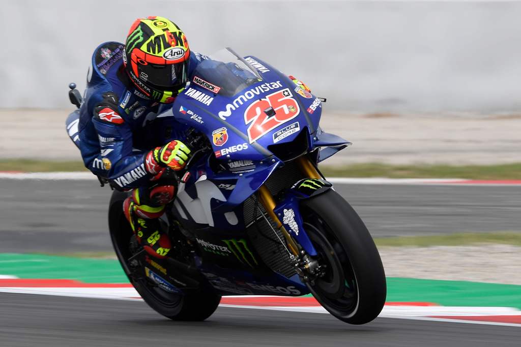 Vinales Tercepat di FP2, Marquez Terlempar dari 5 Besar