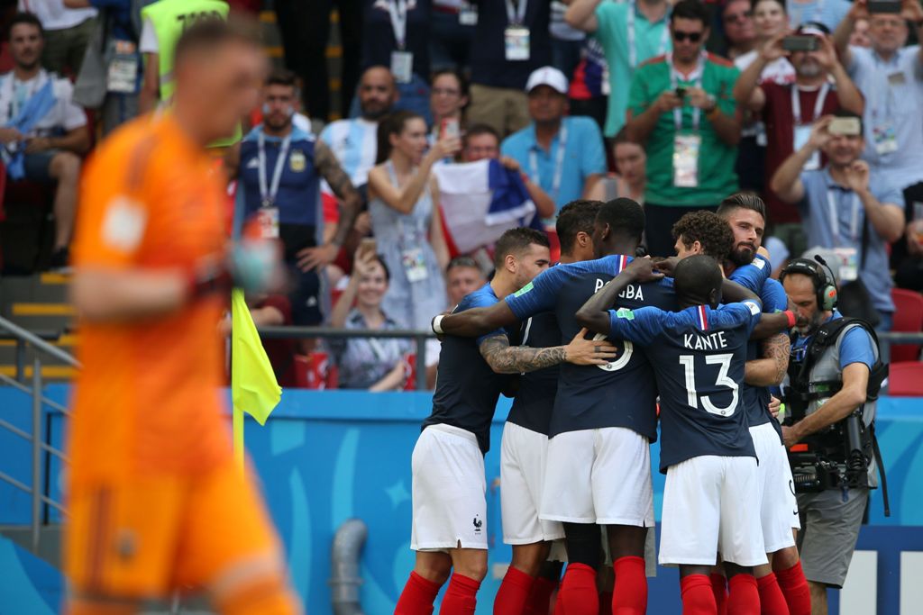 Jungkalkan Argentina, Prancis Pijaki Perempat Final