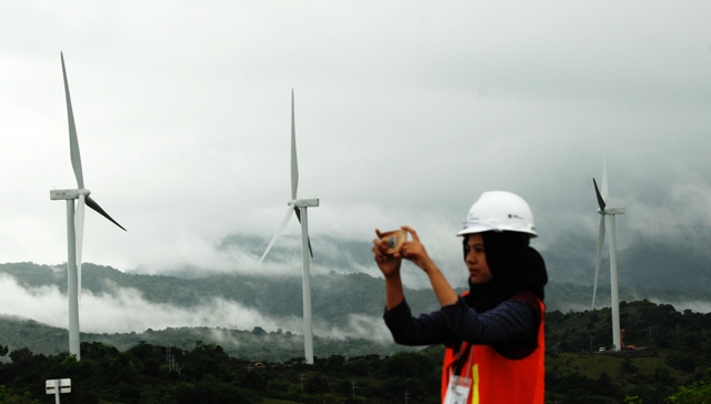Presiden Resmikan PLTB Sidrap