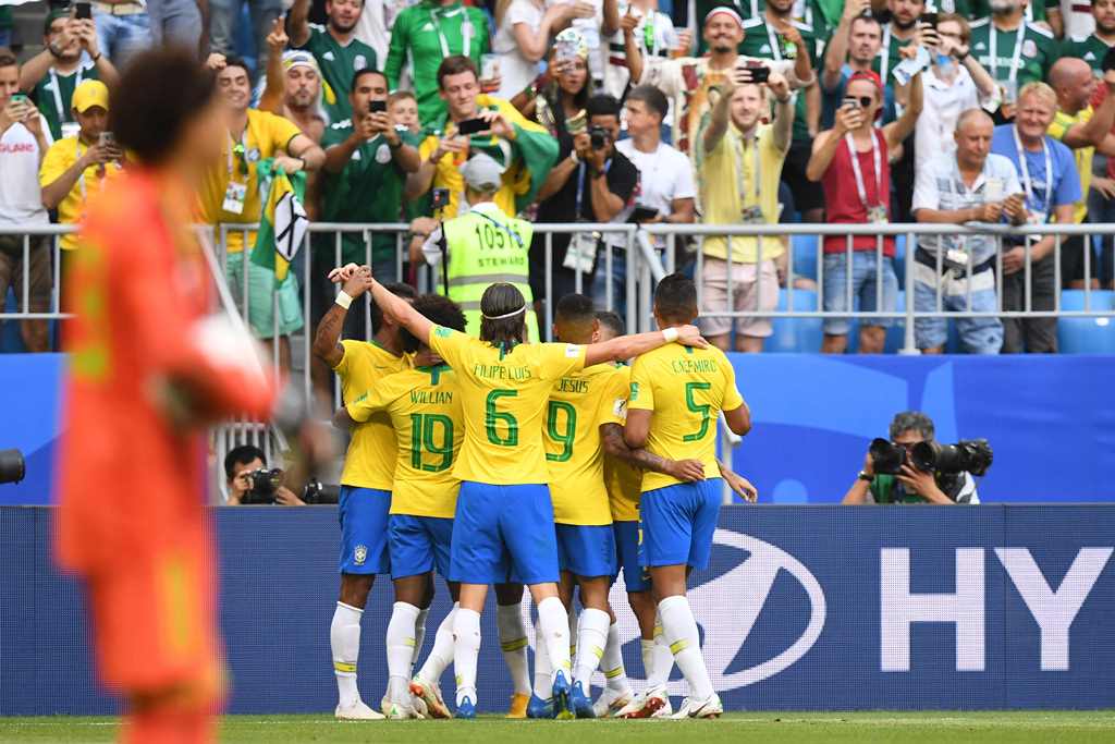Neymar Bawa Brasil Melangkah ke Perempat Final