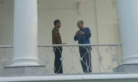 Jokowi Tunjukkan Program Pengurangan Stunting kepada Kim