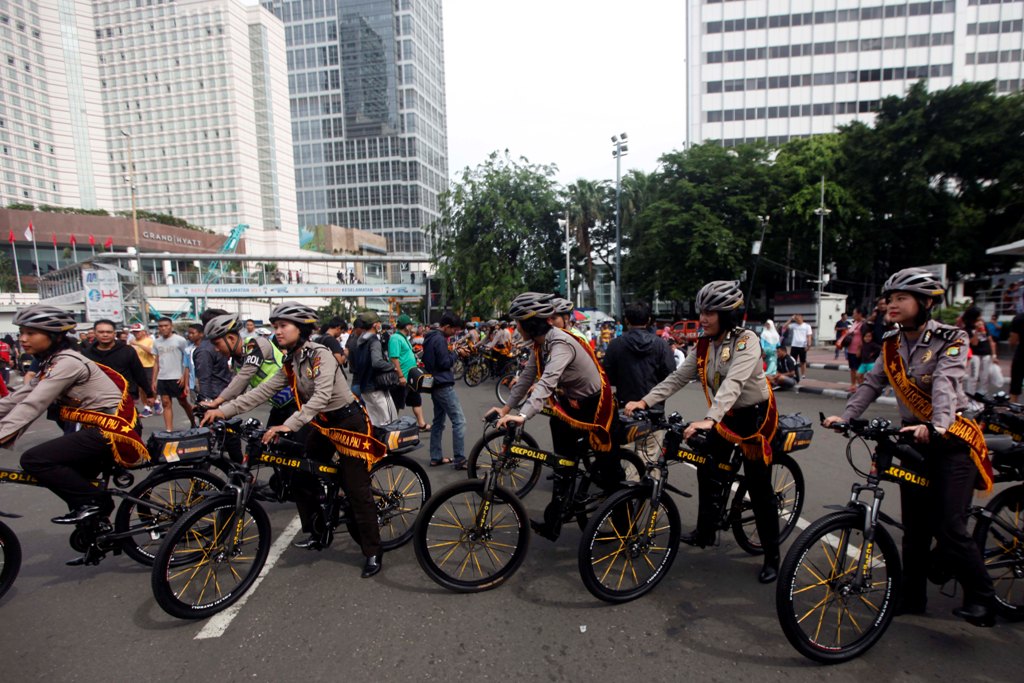Kakorlantas Ajak <i> Bike to Work </i> Jelang Asian Games