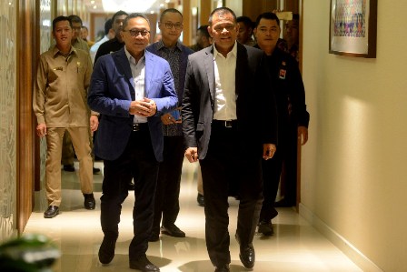 Gatot Nurmantyo Mampir di Trump Hotel