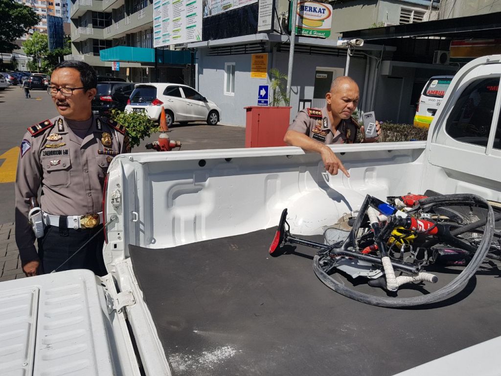 Persiapan Asian Games, Atlet Balap Sepeda Jadi Korban Kecelakaan