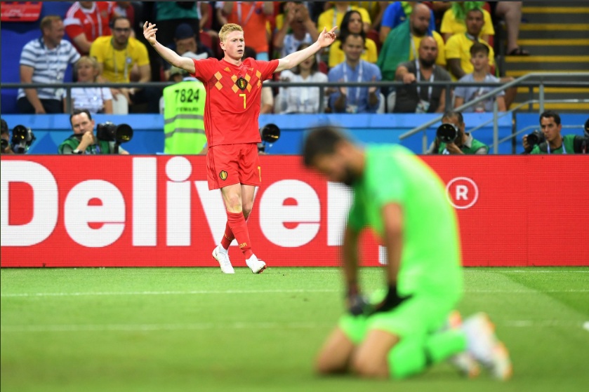 Babak 1: Brasil Tertinggal atas Belgia