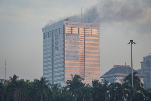 Kemenhub Tanggung Biaya Korban Kebakaran
