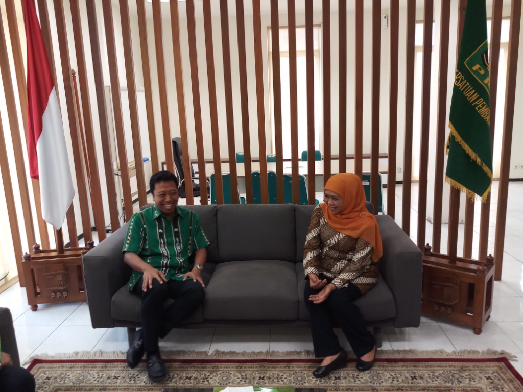 Khofifah Menyambangi DPP PPP