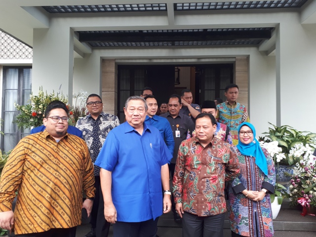Bawaslu Sosialisasikan Pakta Integritas ke Demokrat