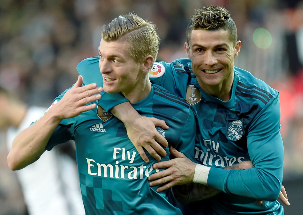 Salam Perpisahan Para Pemain Madrid untuk Ronaldo