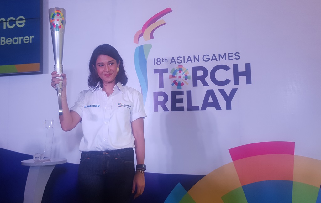 Ditunjuk jadi Pembawa Obor Asian Games, Begini Persiapan Dian Sastro