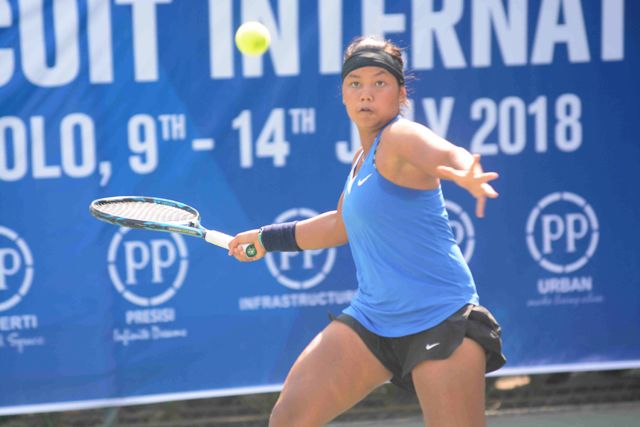 Rifanty Gusur Petenis Unggulan Kedua dari Jepang