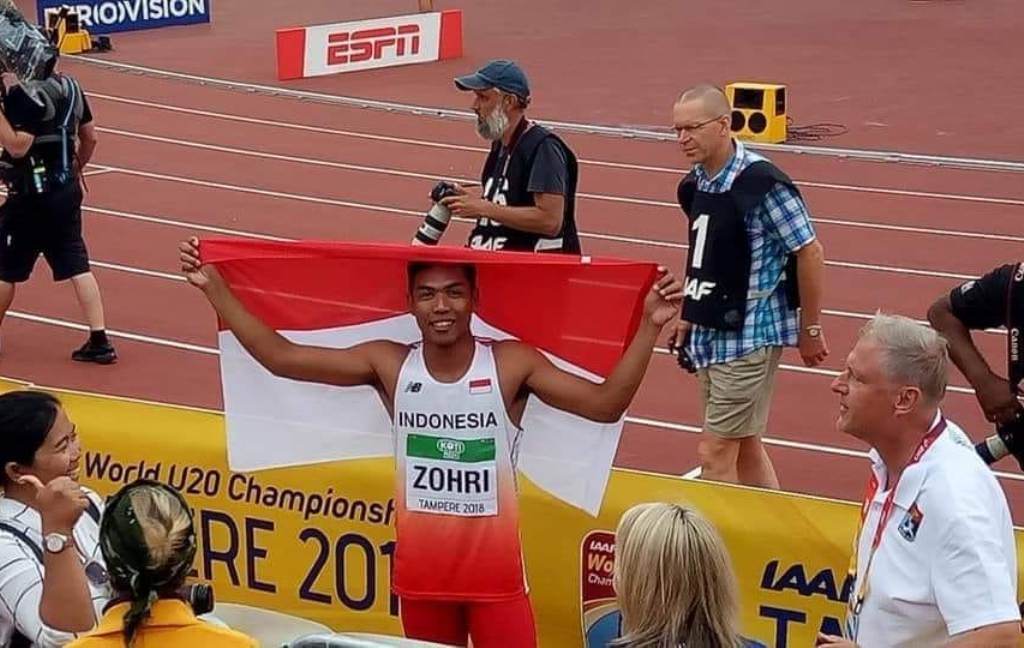 Lalu Muhammad Zohri Juara Dunia, Presiden Jokowi dan Menpora Ucapkan Selamat
