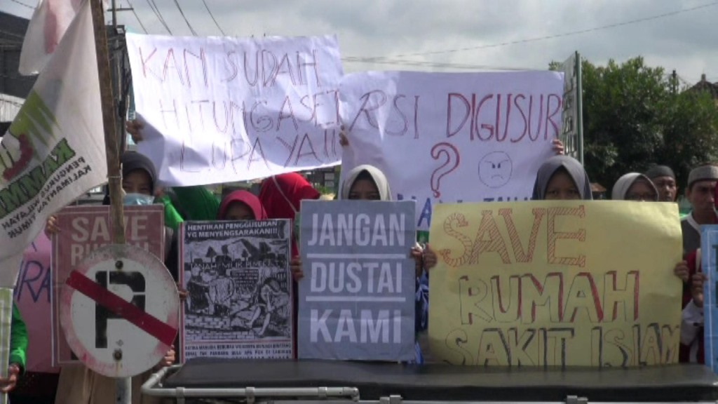 Karyawan RS Islam Samarinda Tolak Kosongkan Lahan