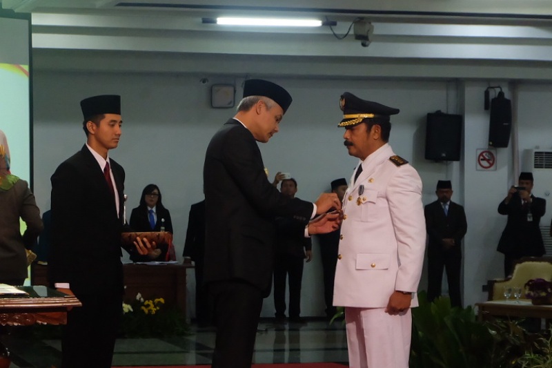 Pj Bupati Banyumas Dilantik