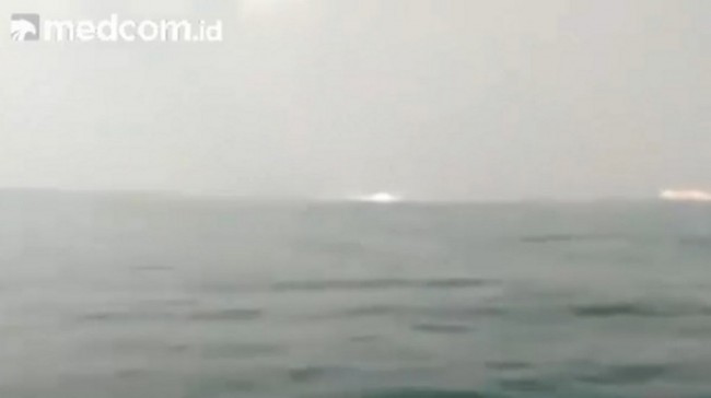 Pipa Gas Bocor Bawah Laut