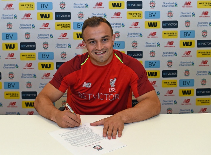 Liverpool Resmi Boyong Shaqiri dari Stoke
