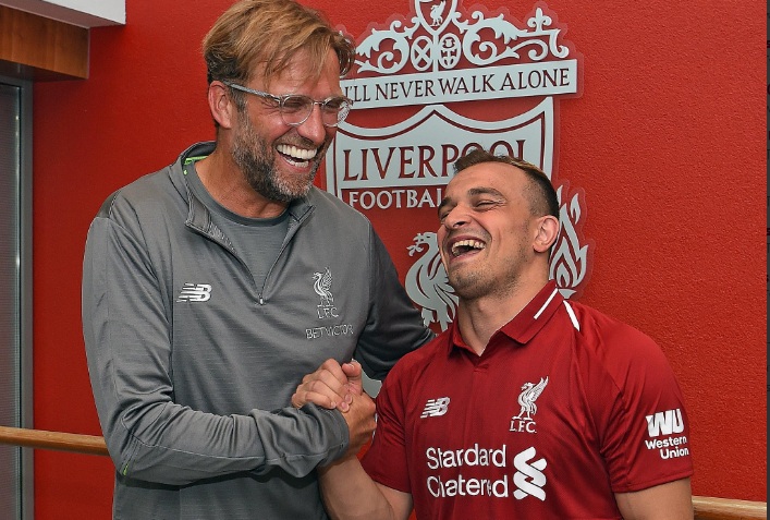 Shaqiri, Cinta Lama Belum Kelar Klopp