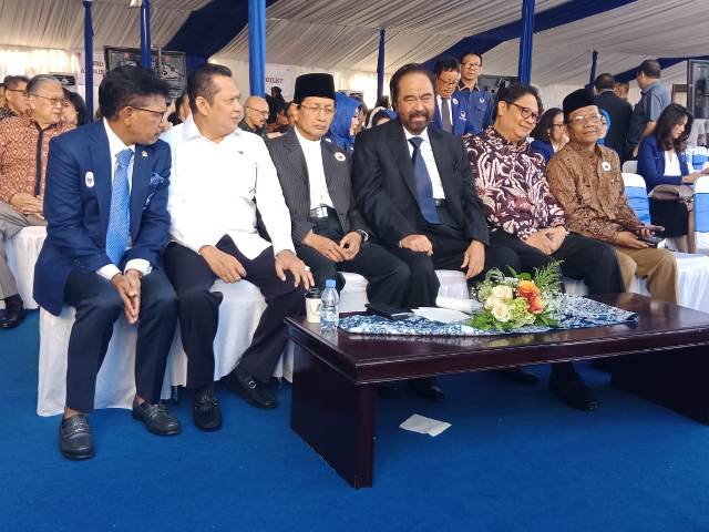 Surya Paloh Bantah Kumpulkan Kandidat Cawapres Jokowi