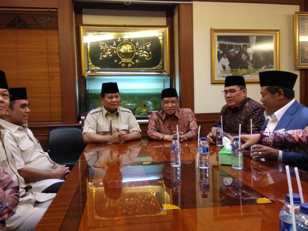 Prabowo Berkunjung ke PBNU