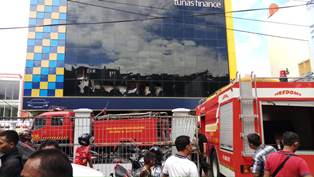 Seorang Pria di Medan Bakar Diri