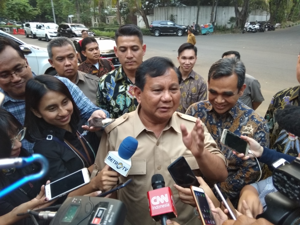 Gerinda Umumkan Cawapres 6 Agustus