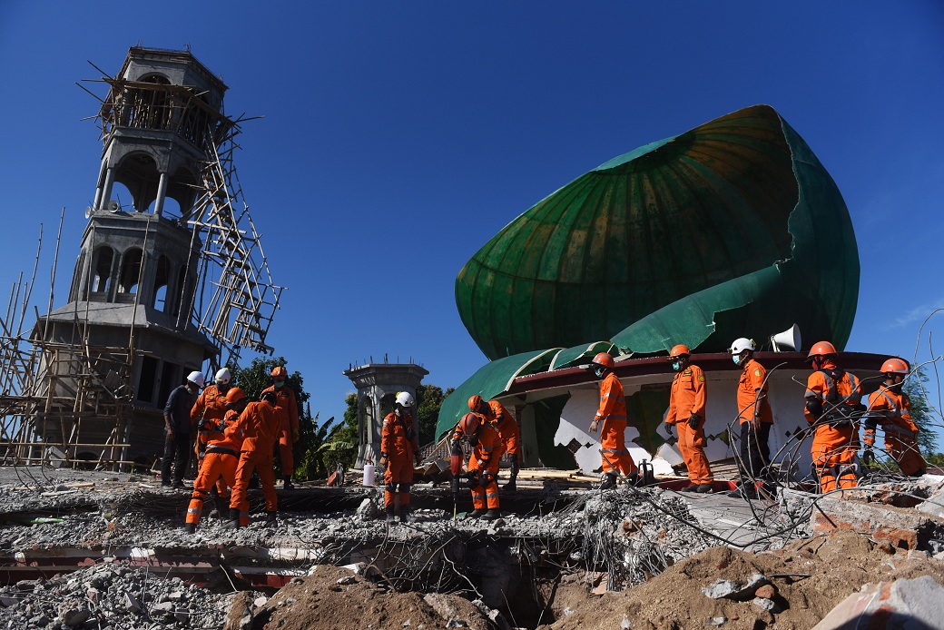 Operasi Korban Gempa NTB Ditarget Selesai dalam Sepekan