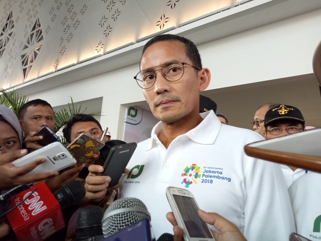 Spanduk yang Salah Penulisan Asian Games akan Diganti
