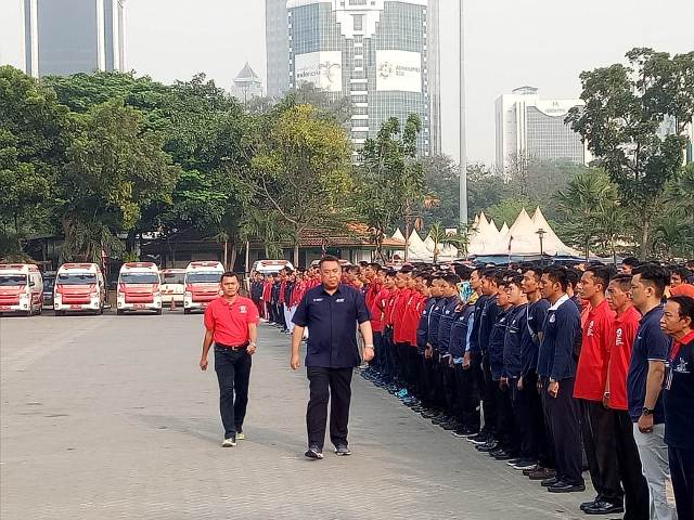 Kemenkes Gelar Apel Siaga Jelang Asian Games