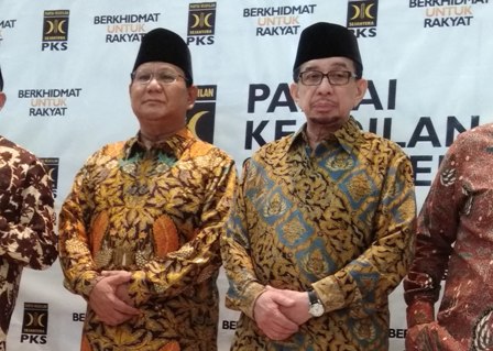 Prabowo Gelar Pertemuan Tertutup dengan Salim Segaf