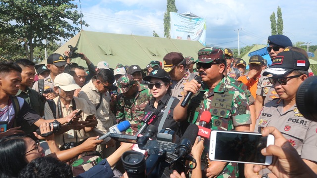 KRI Suharso Sediakan Pelayanan Kesehatan Korban Gempa Lombok
