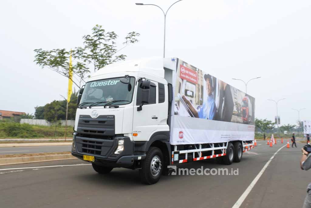 Final Kompetisi Berkendara Irit UD Trucks, Diikuti Asia dan Australia