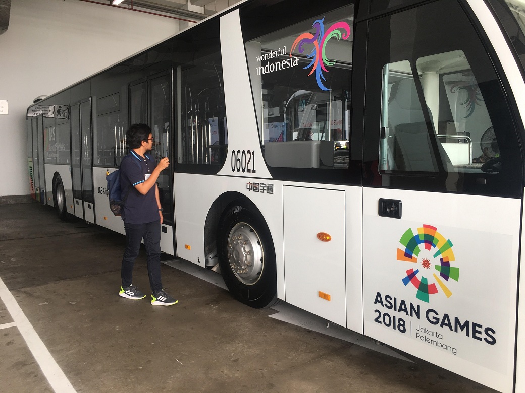 Sambut Asian Games, Lima Bus Apron Lower Deck Beroperasi di Bandara Soetta