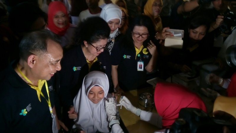 22 Persen Anak Sekolah di Makassar Sudah Divaksin MR