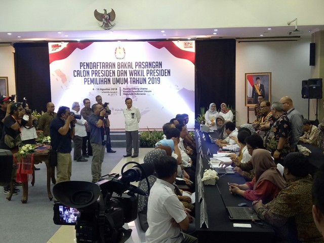 KPU Gelar Simulasi Pendaftaran Pilpres