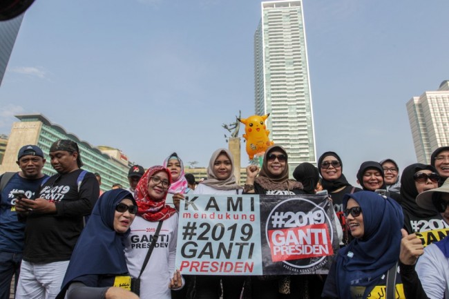 Deklarasi #2019GantiPresiden di Makassar Belum Dapat Izin