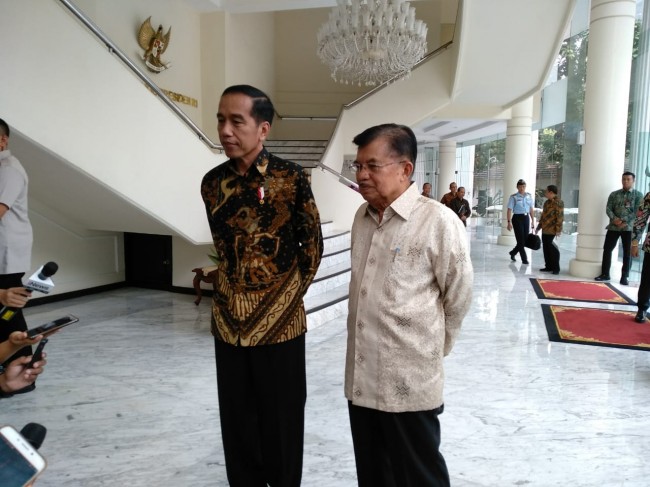 Jokowi Minta JK jadi Timses Pilpres 2019