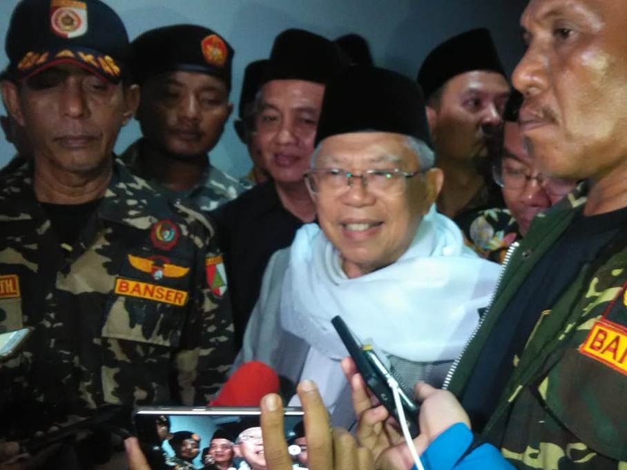 Ma'ruf Amin Kaget Jadi Cawapres Jokowi