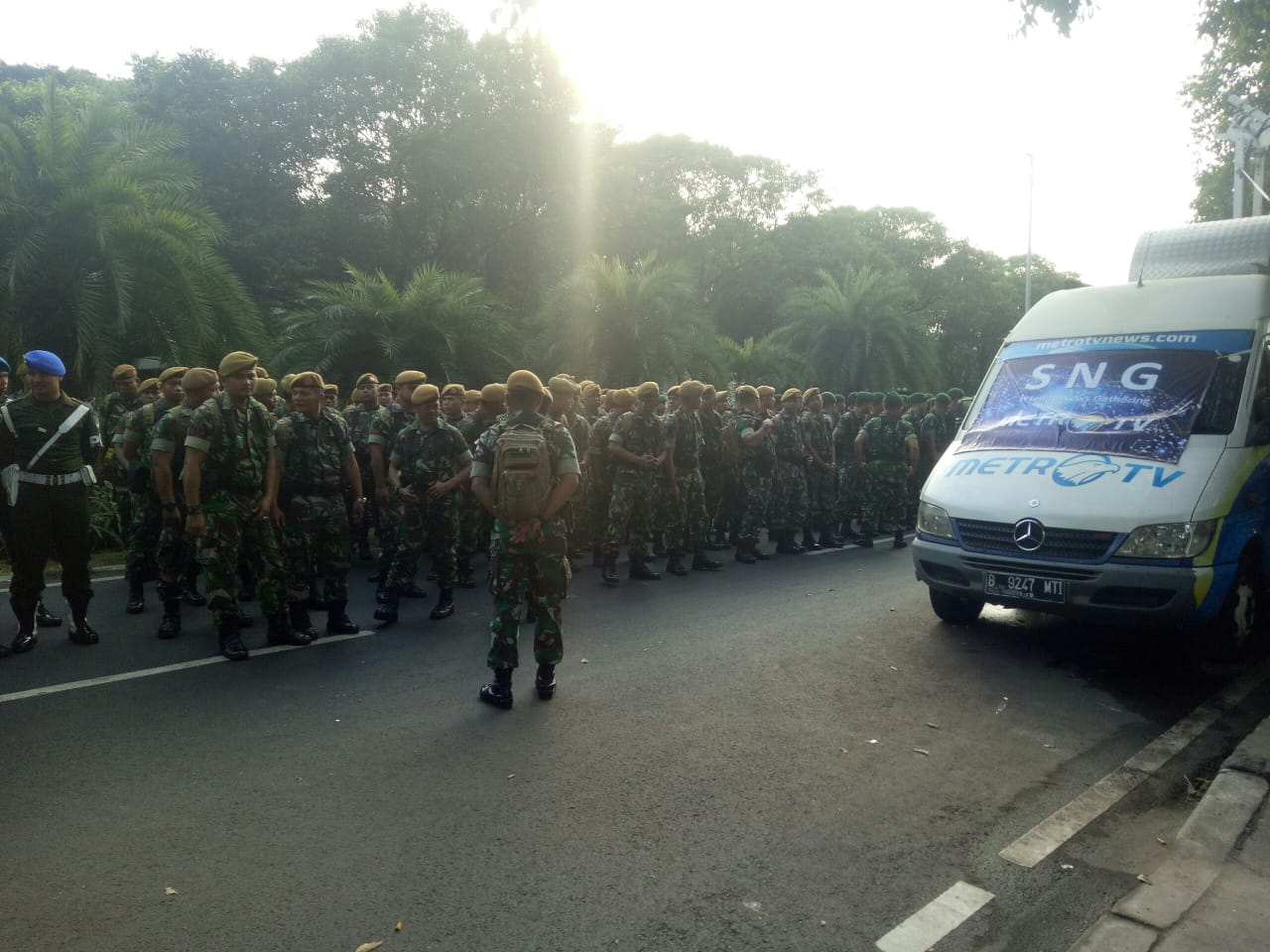 KPU Dijaga Ketat