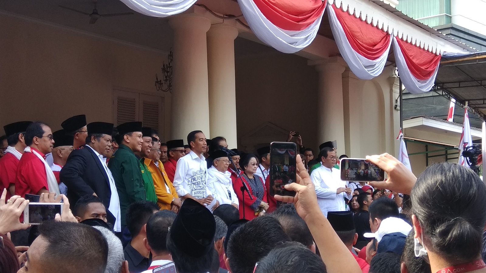 KH Ma'ruf Amin Berdoa Agar Dimudahkan Sebagai Cawapres