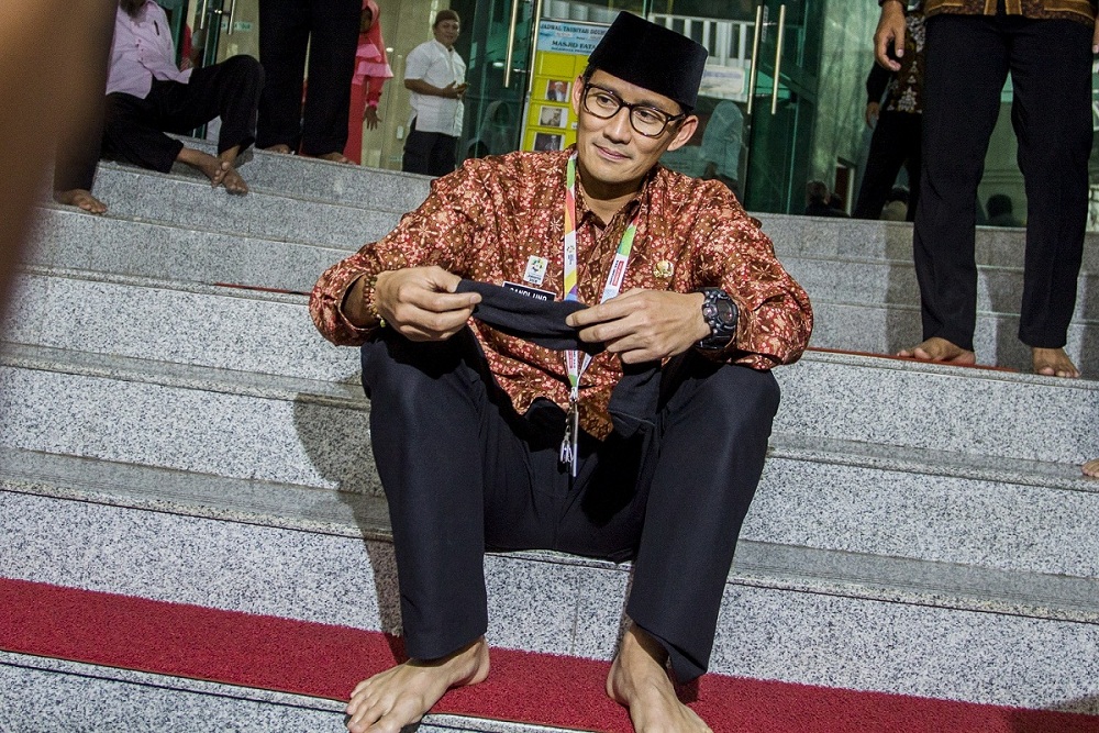 Surat Pengunduran Diri Sandi Dilayangkan Sejak Kemarin