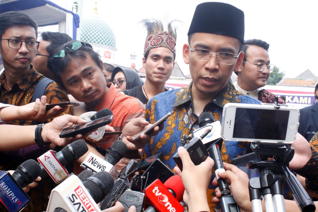 TGB Belum Ditawari Masuk Tim Kampanye