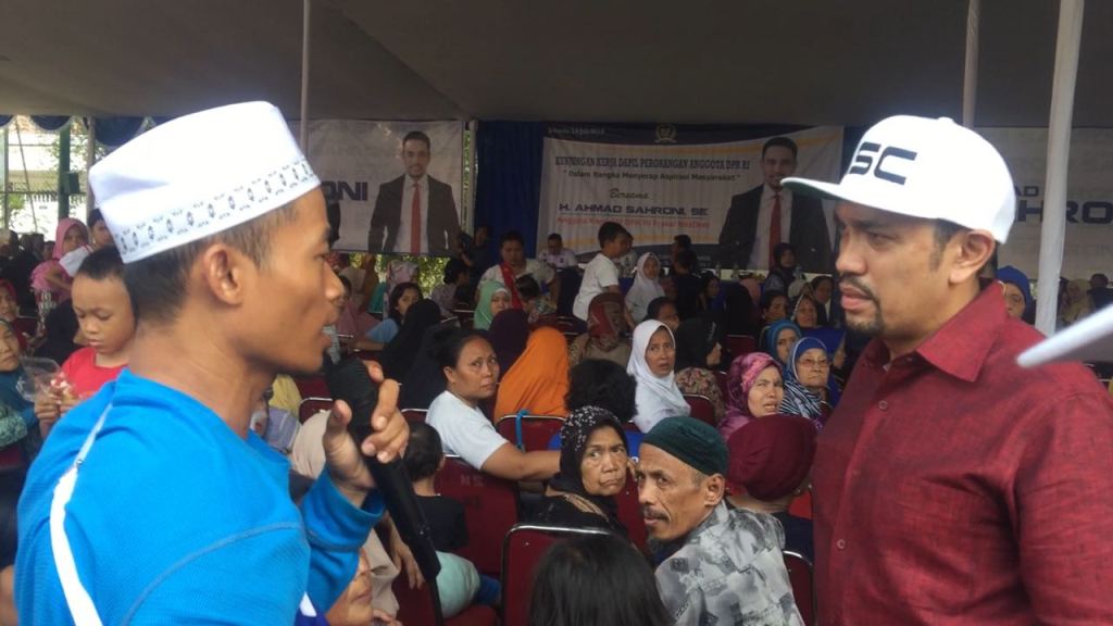 Ahmad Sahroni Ajak Masyarakat Berdemokrasi Tanpa Paksaan
